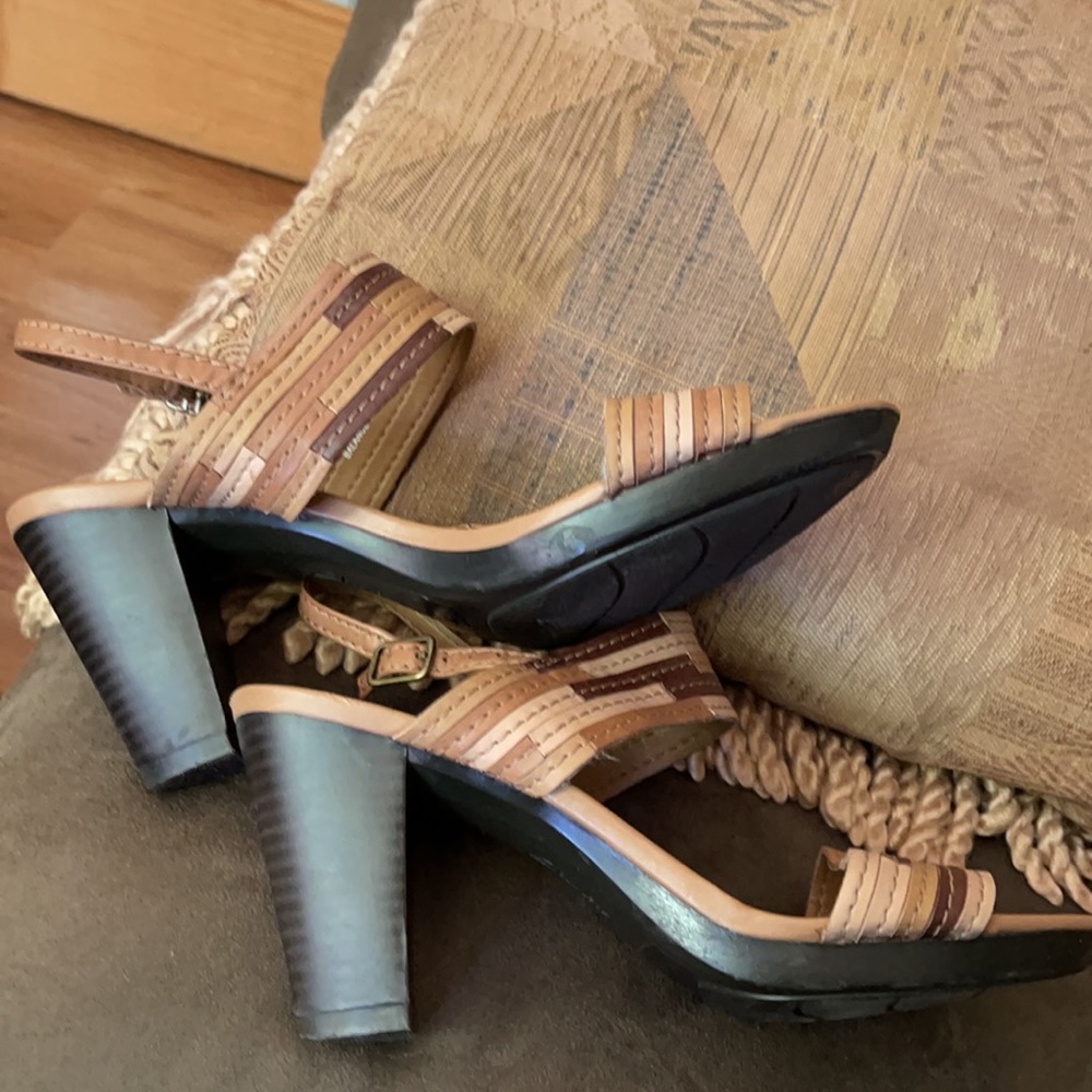 Clarks heeled sandals